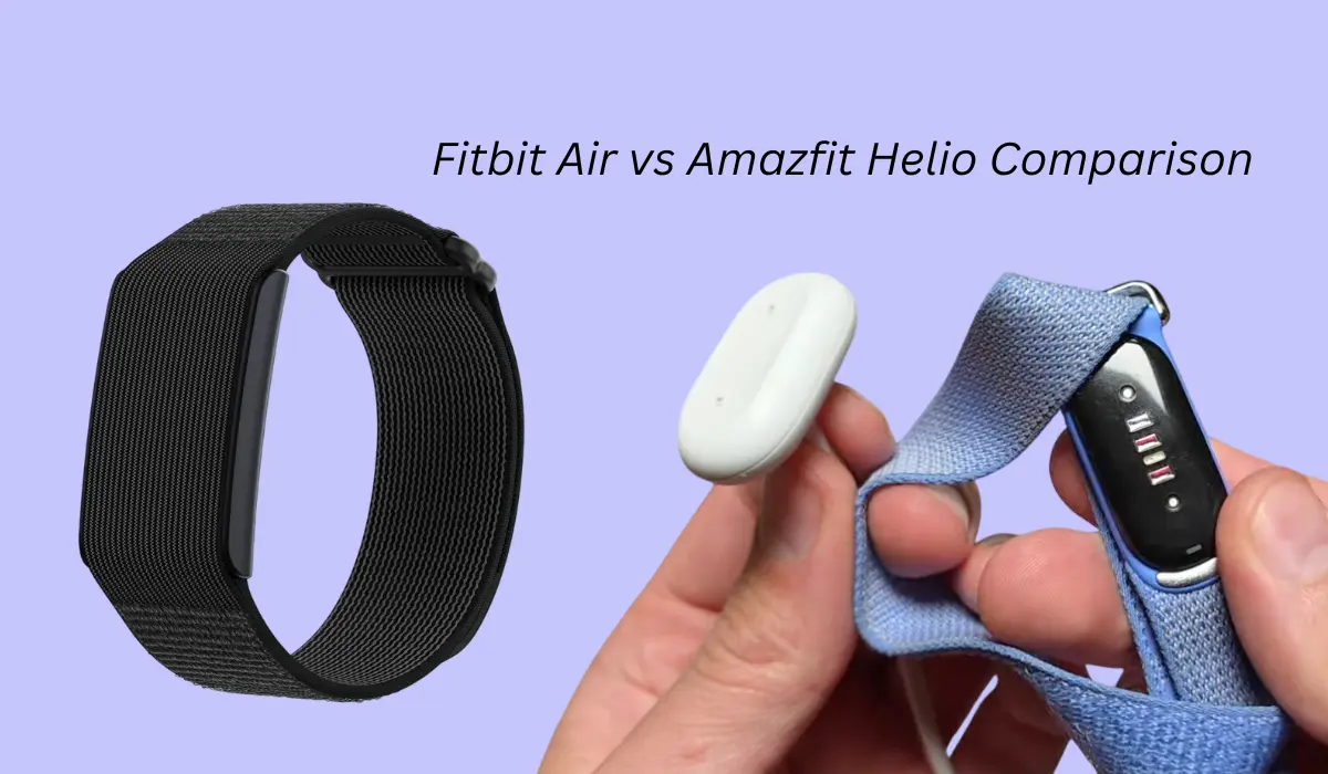 Fitbit Air vs Amazfit Helio