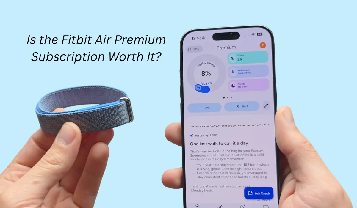 Is the Fitbit Air Premium Subscription Worth It?