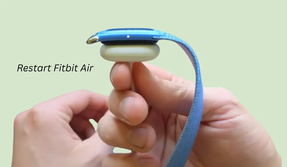 Restart Fitbit Air